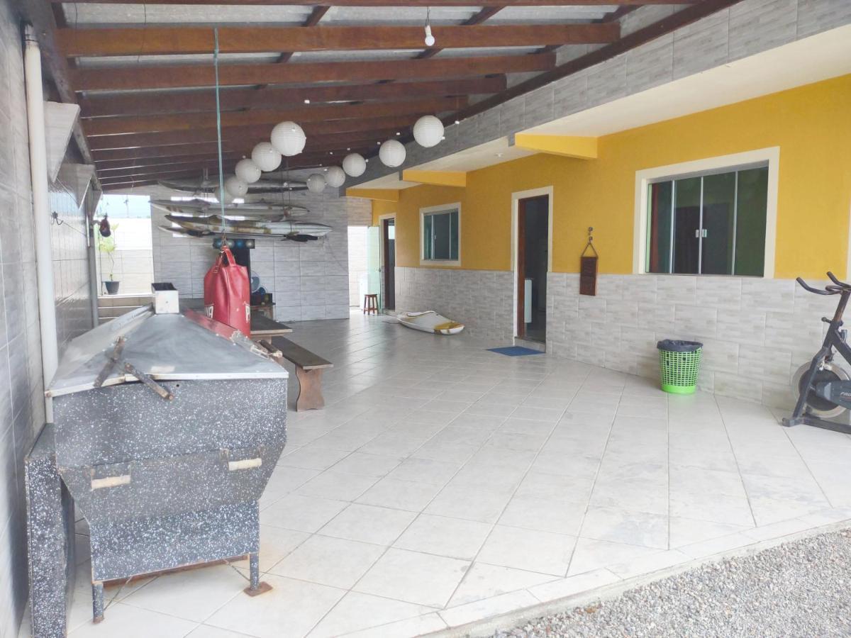 Genesis Beach Hostel! Quartos Compartilhados E Privativos Na Pinheira Palhoça Exteriör bild
